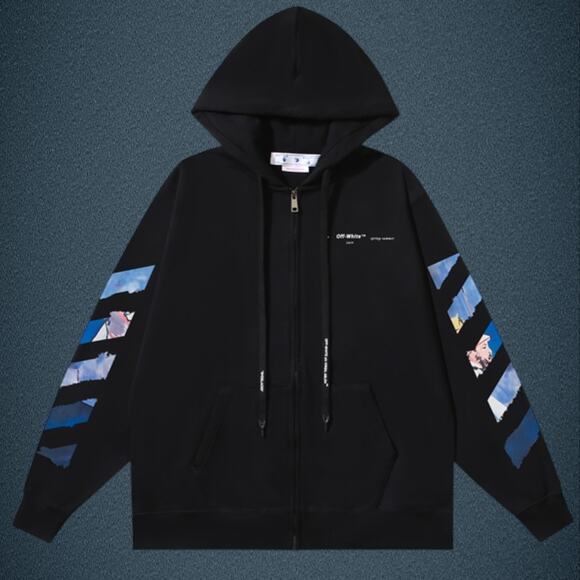 Off-White Black Men's Hoodie - Picture 1 of 5